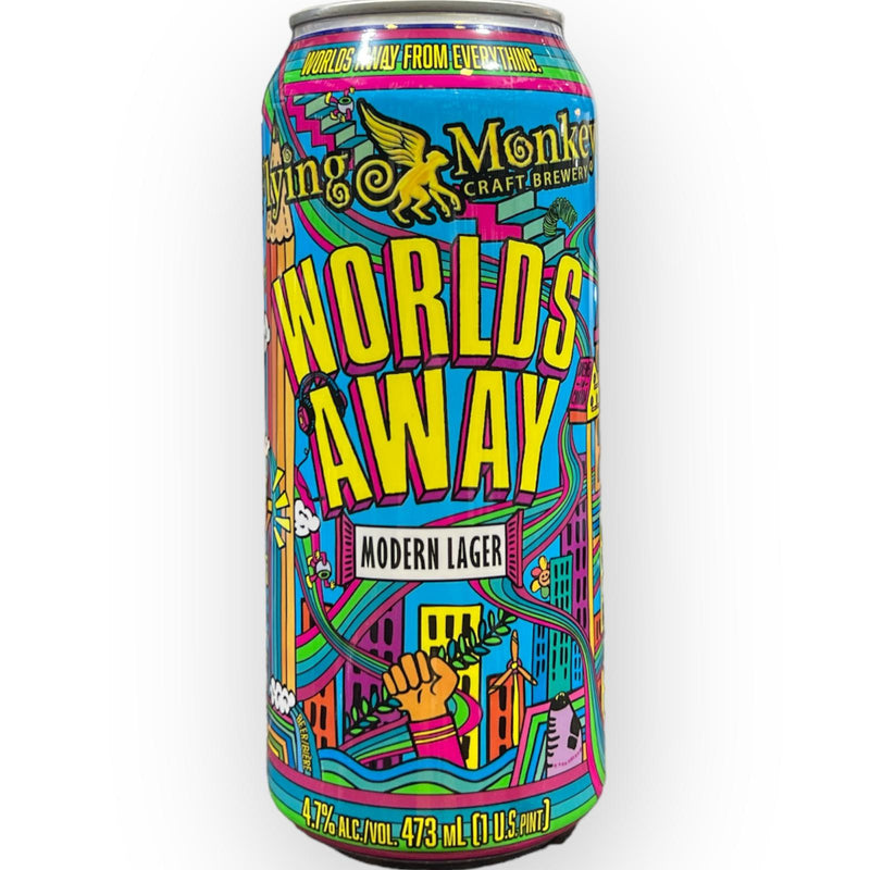 FLYING MONKEYS WORLDS AWAY MODERN LAGER 473ml