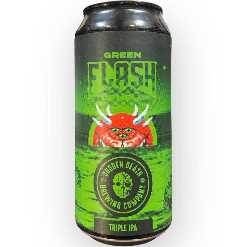 SUDDEN DEATH GREEN FLASH TRIPLE IPA 440ml