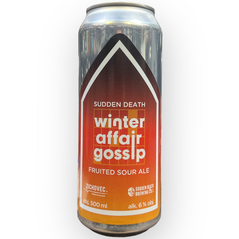 ZICHOVEC W/ SUDDEN DEATH WINTER AFFAIR GOSSIP FRUITED SOUR ALE 500ml