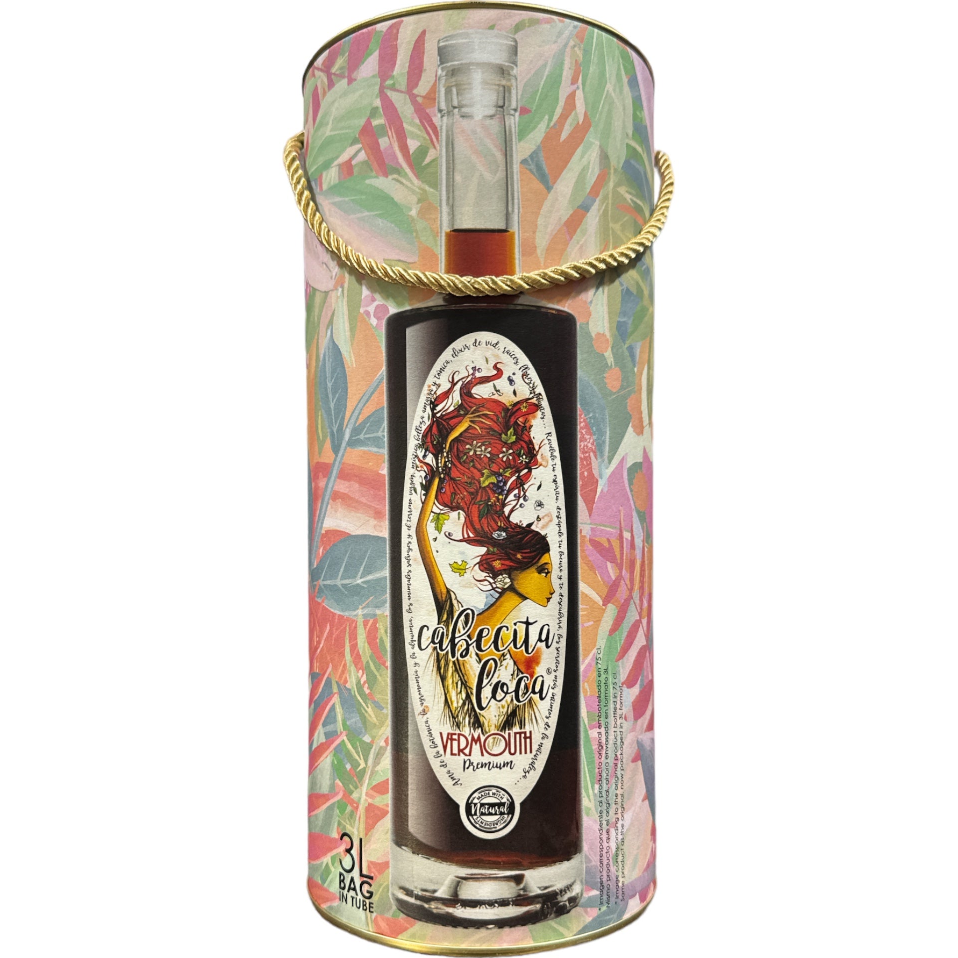 CABECITA LOCA - VERMUT PREMIUM ROJO - 3L