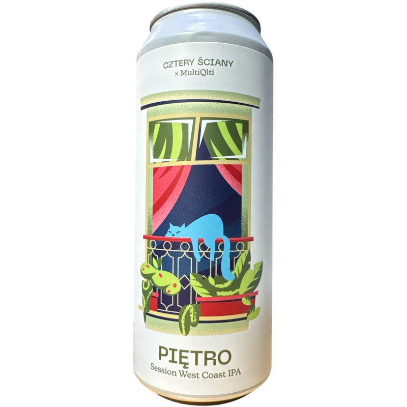 CZTERY SCIANY X MULTIQLTI - PIETRO - SESSION WEST COAST IPA - 50CL