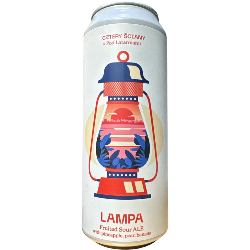 CZTERY SCIANY X POD LATARNIAMI / LAMPA - FRUITED SOUR ALE - 50CL