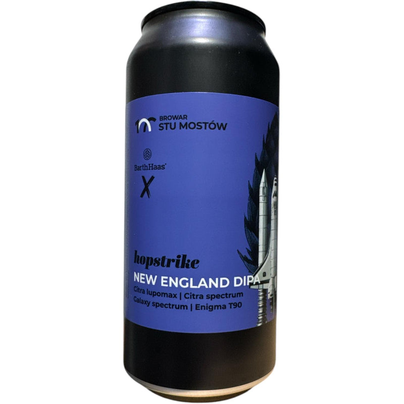 BROWAR STU MOSTÓW X BARTH HAAS  / HOPSTRIKE - DOUBLE NEIPA - 44CL