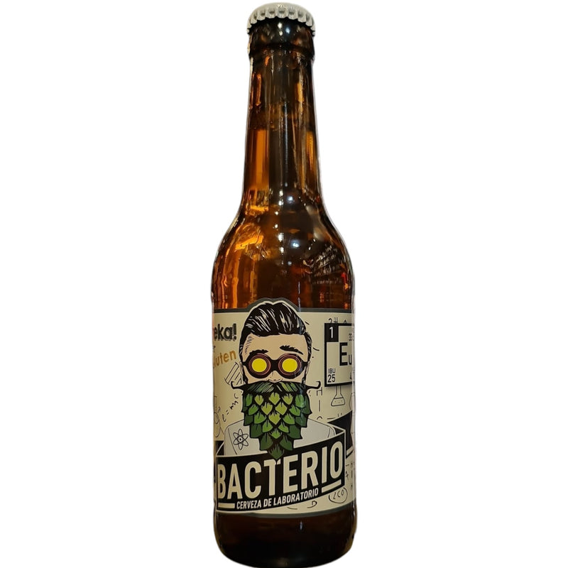BACTERIO / EUREKA - LAGER SIN ALCOHOL - 33CL