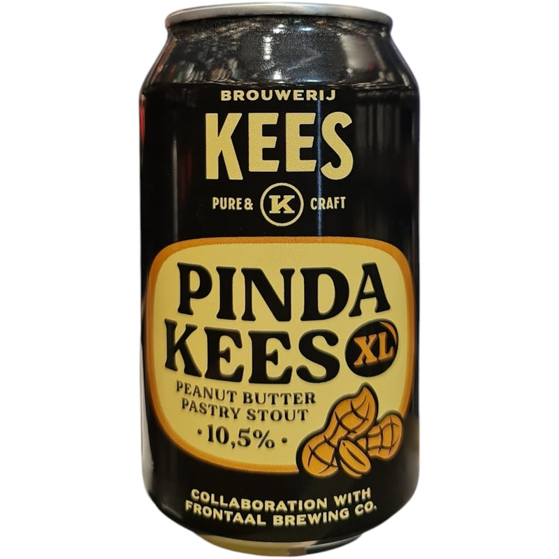 BROUWERIJ KEES X FRONTAAL/ PINDA KEES XL - PEANUT BUTTER PASTRY STOUT - 33CL