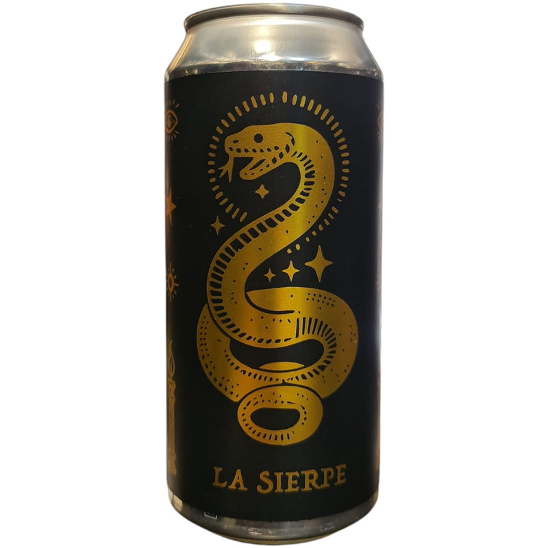 SANFRUTOS/ LA SIERPE IMPERIAL STOUT-CON AEANDANOS-Y CACAO
