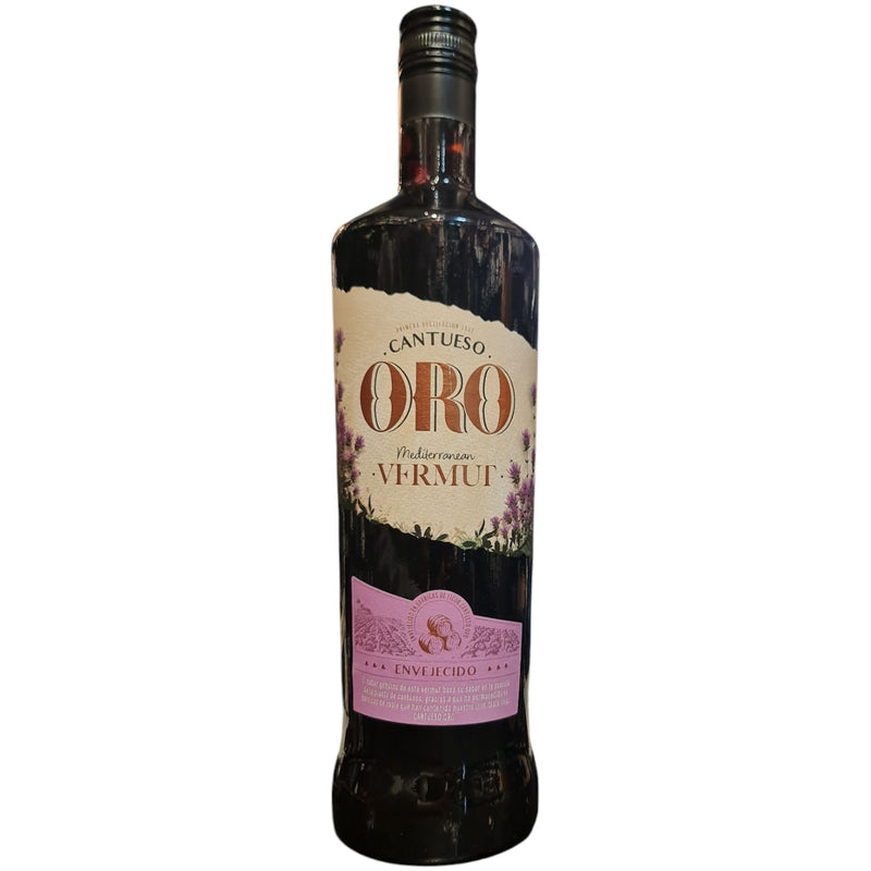 CANTUESO ORO / MEDITERRANEAN VERMUT ROJO ENVEJECIDO - 1L