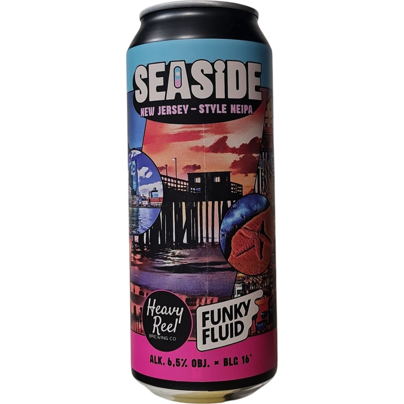 FUNKY FLUID X HEAVY REEL  / SEASIDE  - NEW JERSEY STYLE NEIPA - 50cl