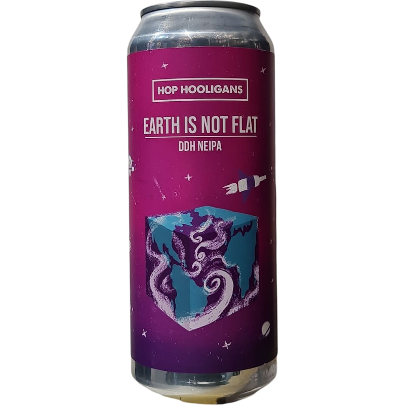 HOP HOOLIGANS / EARTH IS NOT FLAT  - DDH NEIPA - 50cl