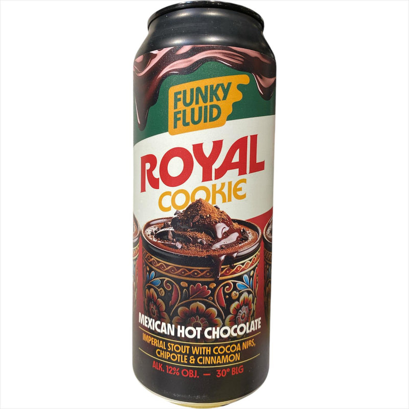 FUNKY FLUID / - ROYAL COOKIE MEXICAN HOP CHOCOLATE - IMPERIAL STOUT - 50CL