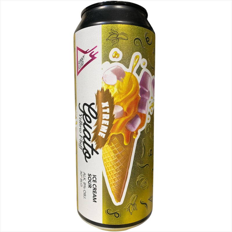 FUNKY FLUID / - GELATO - XTREME YELLOW FLUFF - SOUR - 50CL