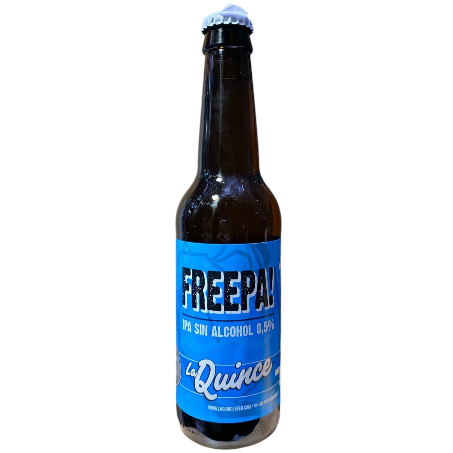 LA QUINCE FREEPA! - IPA SIN ALCOHOL - 33CL