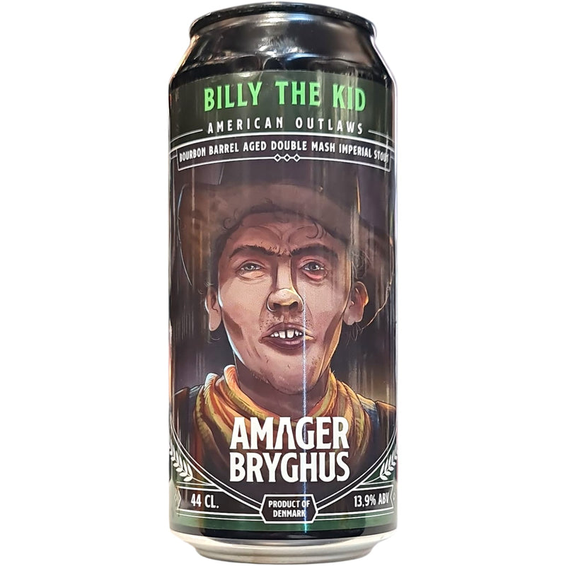 AMAGER BRYGHUS / SERIES BILLY RHE KID - AMERICAN OUTLAWS - IMPERIAL STOUT - 44CL