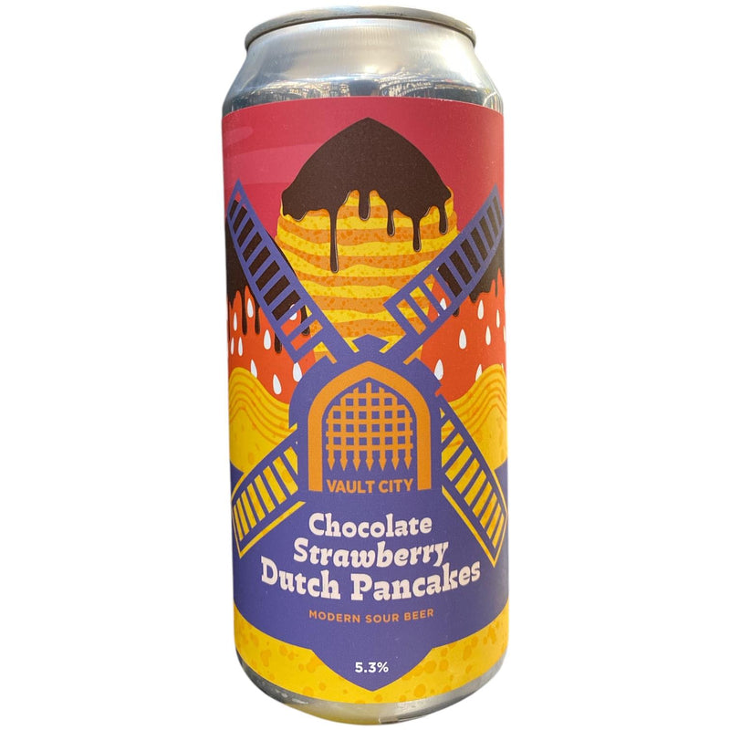 VAULT CITY / DUTCH PANCAKES - CHOCOLATE STRAWBERRY - SOUR BEER - 44CL