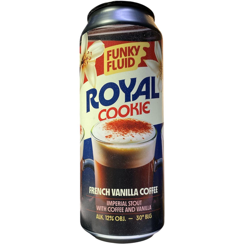 FUNFY FLUIS / ROYAL COOKIE - FRENCH VANILLA COFFEE - IMPERIAL STOUT - 50CL