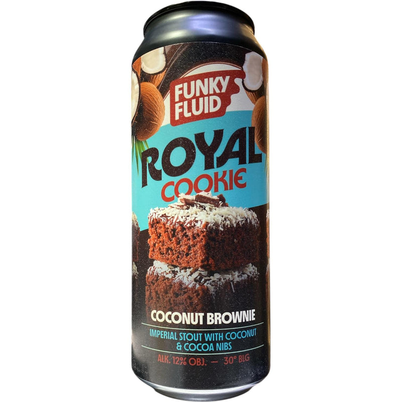 FUNFY FLUIS /ROYAL COOKIE - COCONUT BROWNIE - IMPERIAL STOUT - 50CL