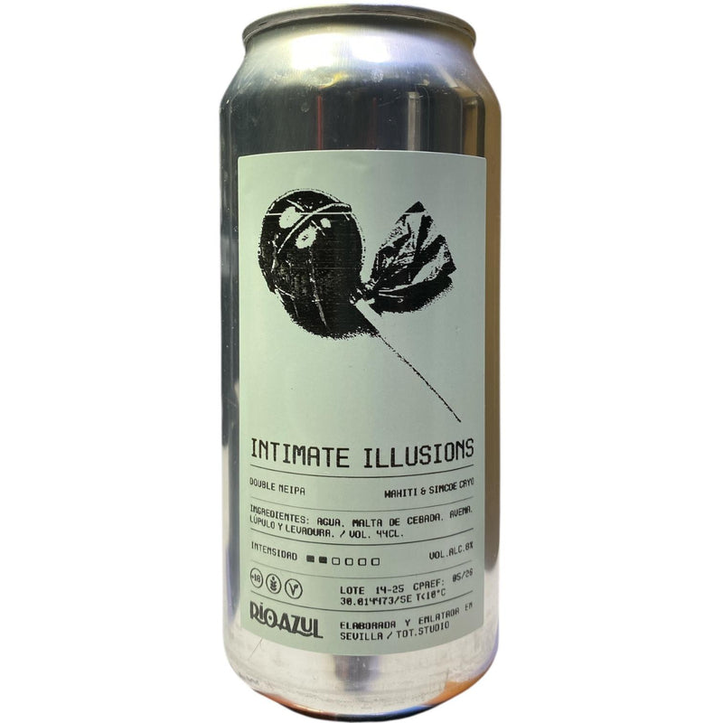 RIO AZUL / INTIMATE ILLUSIONS - DOUBLE NEIPA - 44CL