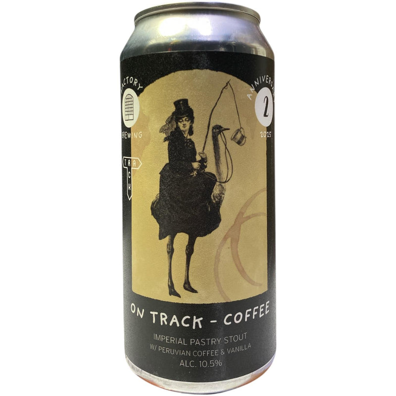 FACTORY BREWING / ON TRACK - COFFEE - IMPERIAL PASTRY STOUT - 44CL