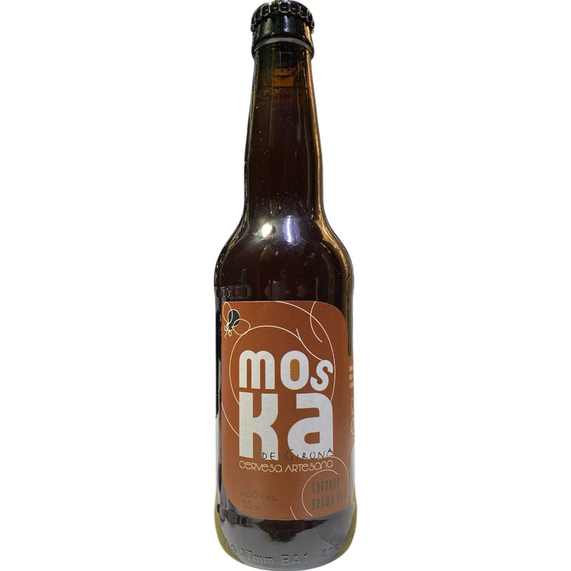 MOSKA  DE GIRONA / CERVEZA ARTESANA - BROWN ALE - 33CL