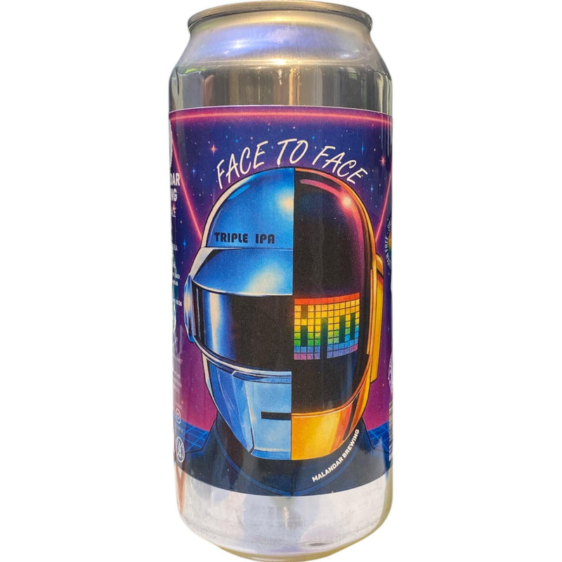 MALANDAR BREWING / FACE TO FACE - TRIPLE IPA - 44CL