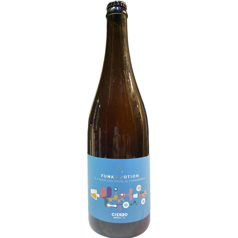 CIERZO / FUNKY POTION - SOUR CON CIRUELAS Y ARANDANOS - 75CL