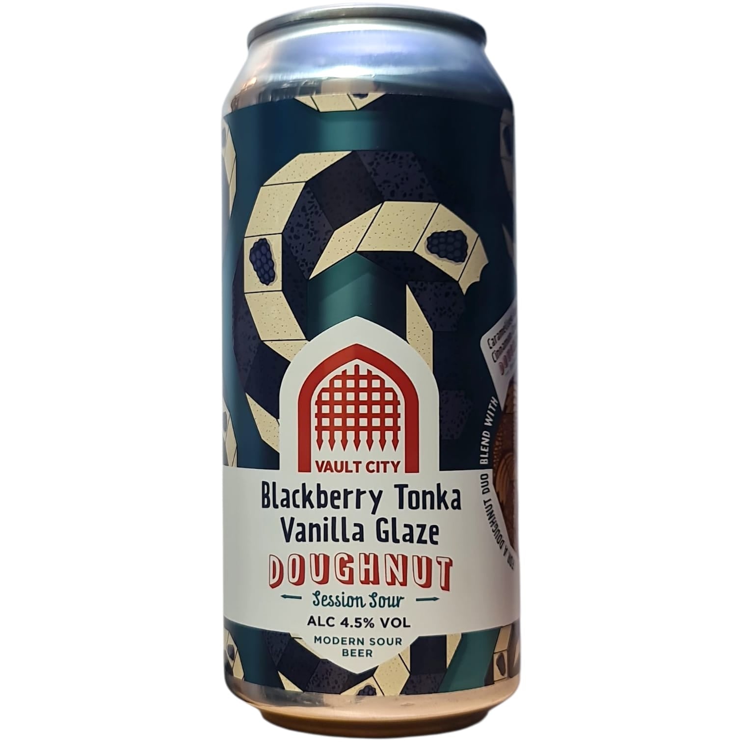 VAULT CITY /  BLACKBERRY TONKA VANILLA GLAZE DOUGHNUT- SESSION SOUR - 44CL