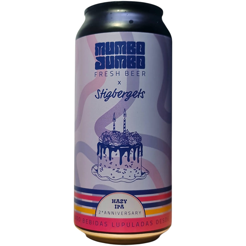 MUMBO JUMBO x STIGBERGETS / 2 ANIVERSARY  - HAZY IPA - 44CL