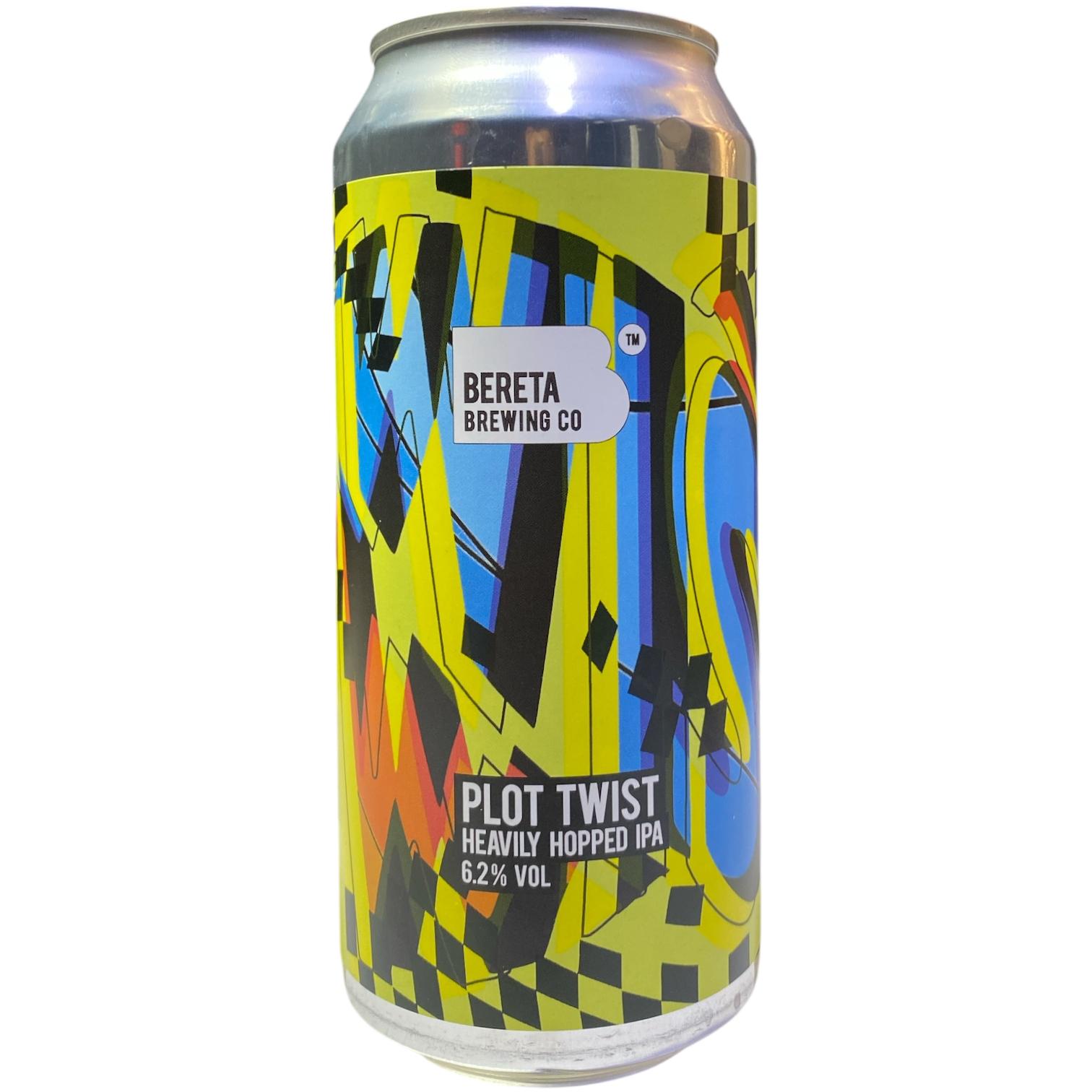 BERETA BREWING / PLOT TWIST - HEAVILY HOPPED IPA - 44CL