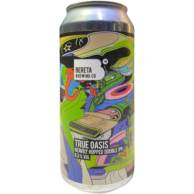 BERETA BREWING / TRUE OASIS - DOUBLE IPA - 44CL