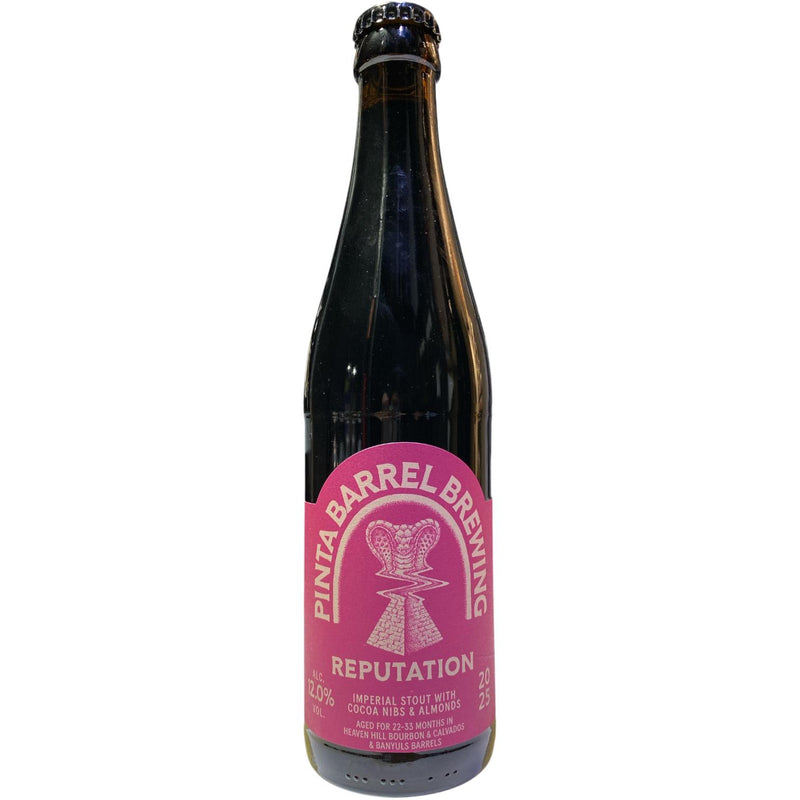 PINTA BARREL BREWING / REPUTATION - IMPERIAL STOUT WITH - 33CL