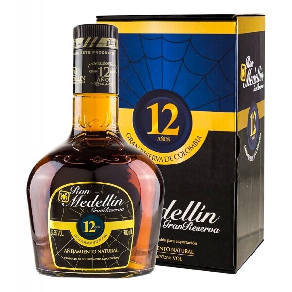RON MEDELLIN GRAN RESERVA - 12 AÑOS - 70CL