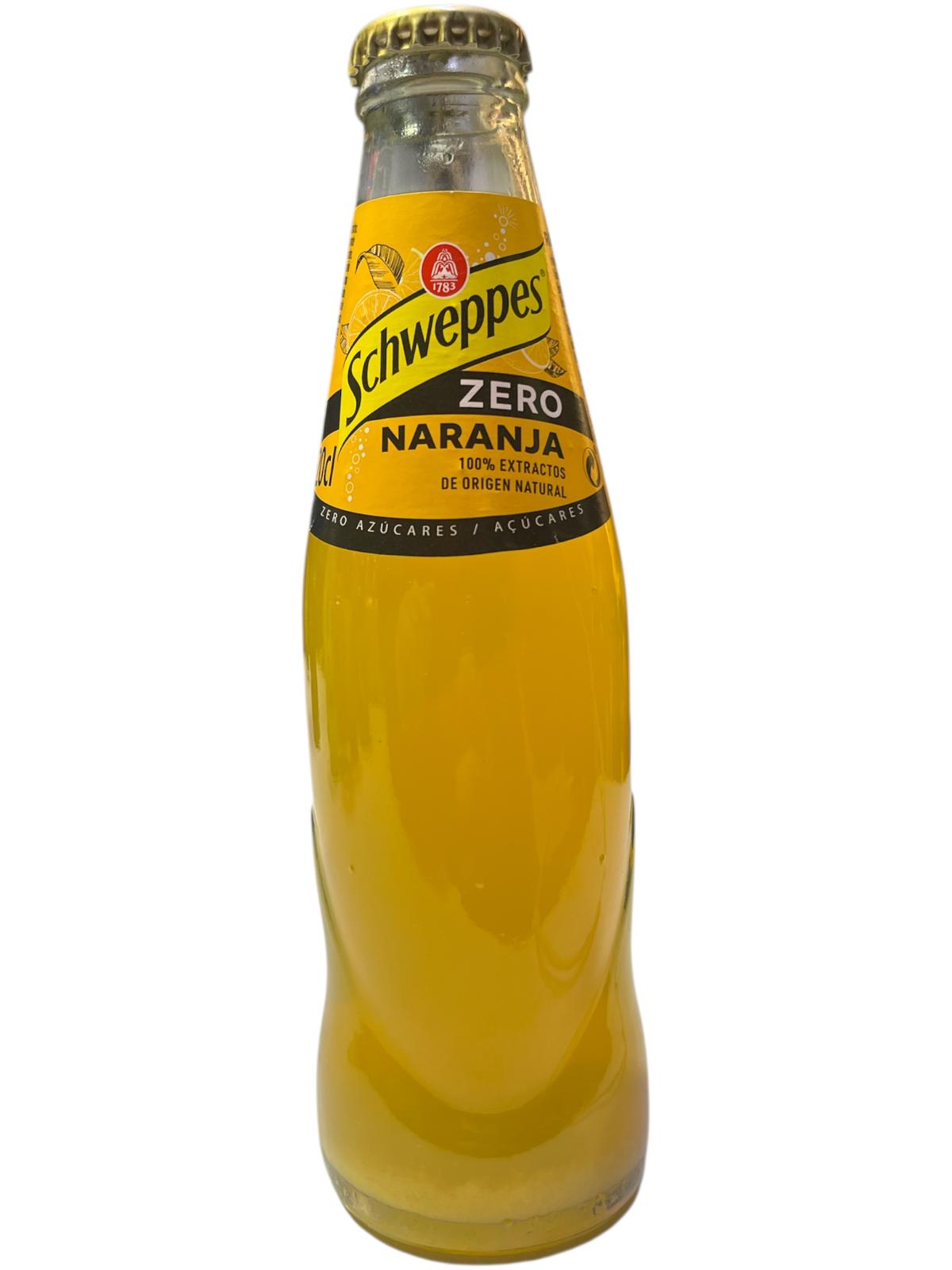 SCHWEPPES NARANJA ZERO 20CL