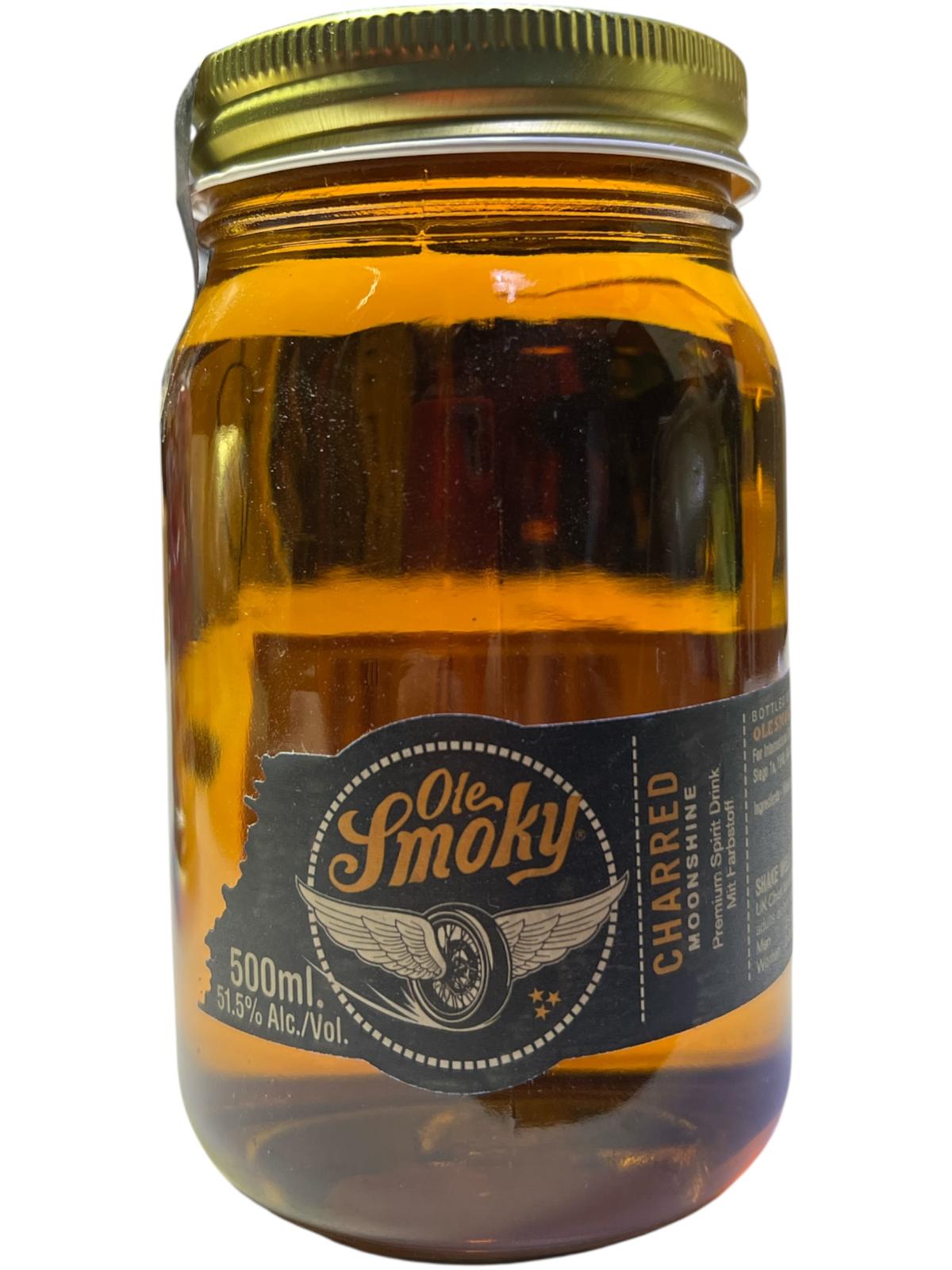 OLE SMOKY TENNESSEE MOONSHINE CHARRED 500ML
