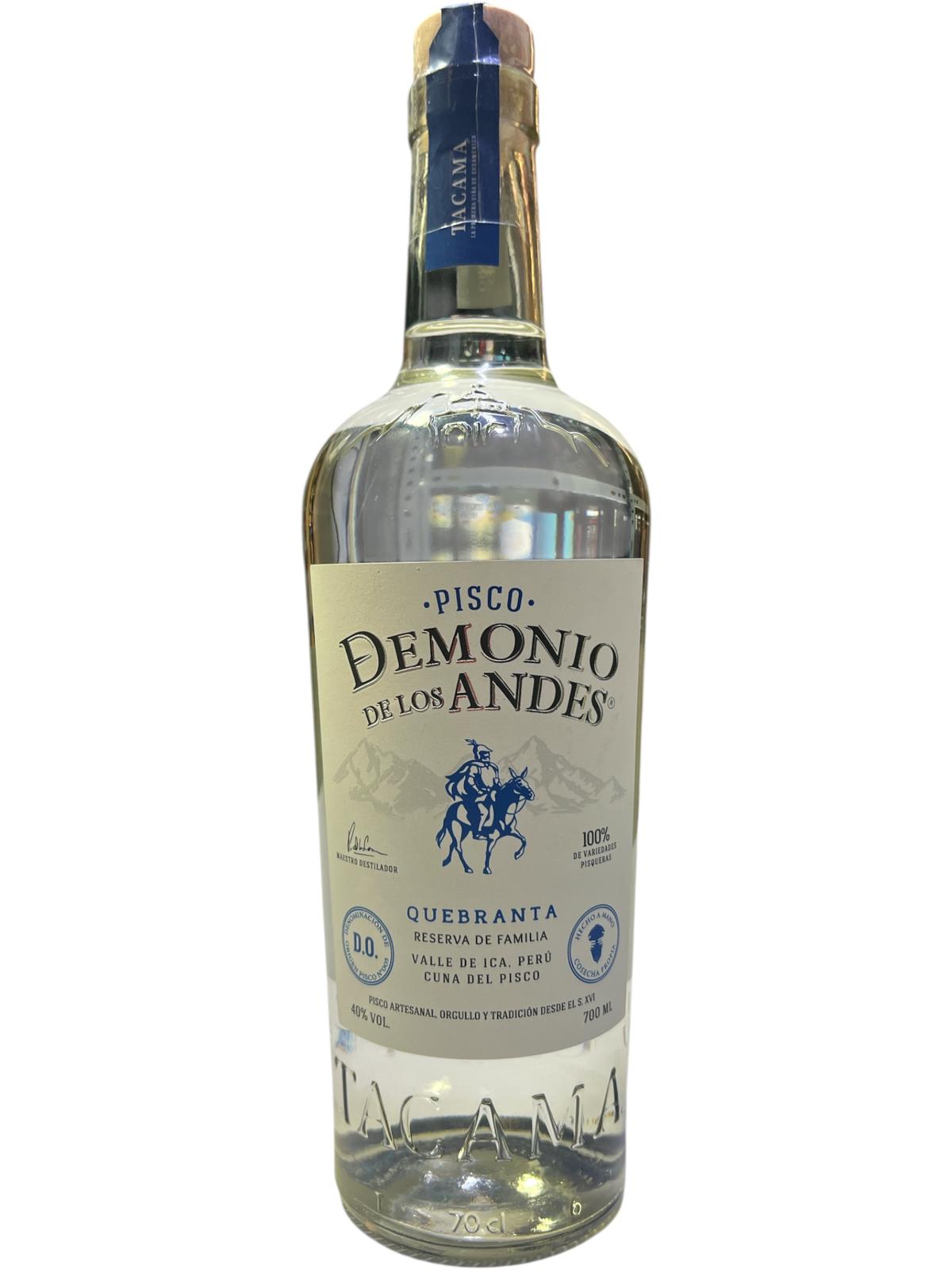 PISCO DEMONIO DE LOS ANDES QUEBRANTA 700ML