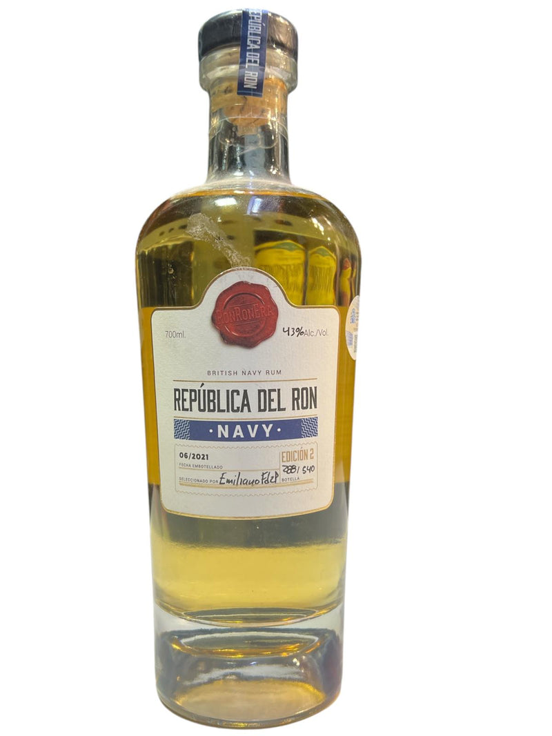 REPUBLICA DEL RON - NAVY - 70CL
