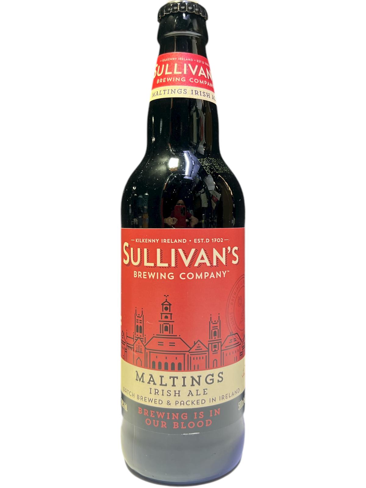 SULLIVANS - MALTINGS IRISH ALE - 50CL