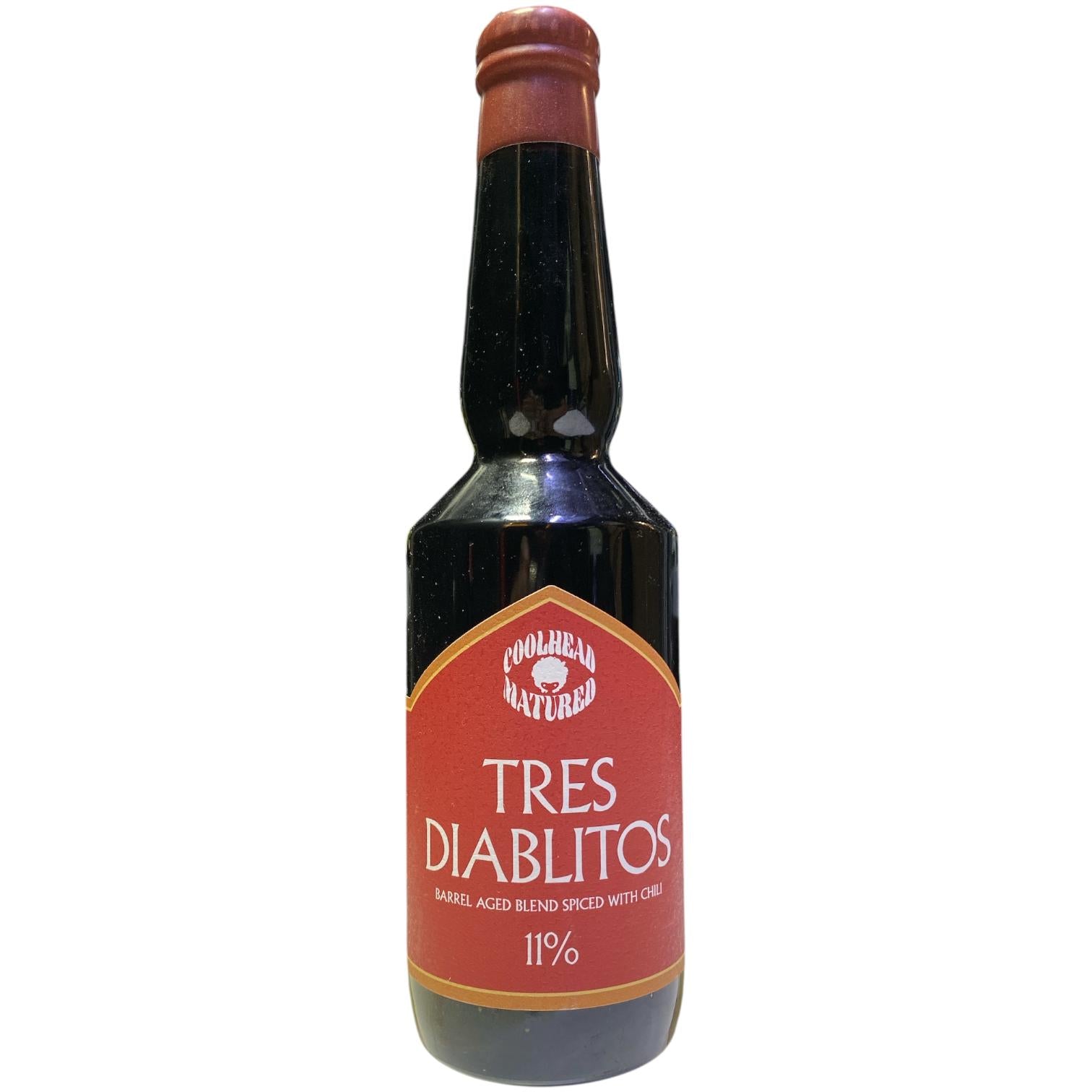 COOLHEAD NATURE - TRES DIABLITOS BARREL AGED BLEND WITH CHILIS - 33CL