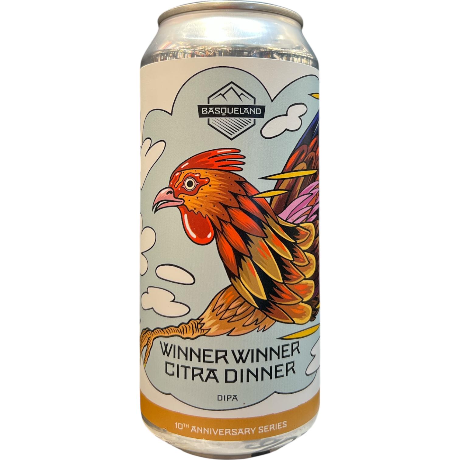 BASQUELAND/WINNER WINNER CITRA DINNER - DIPA - 44 CL