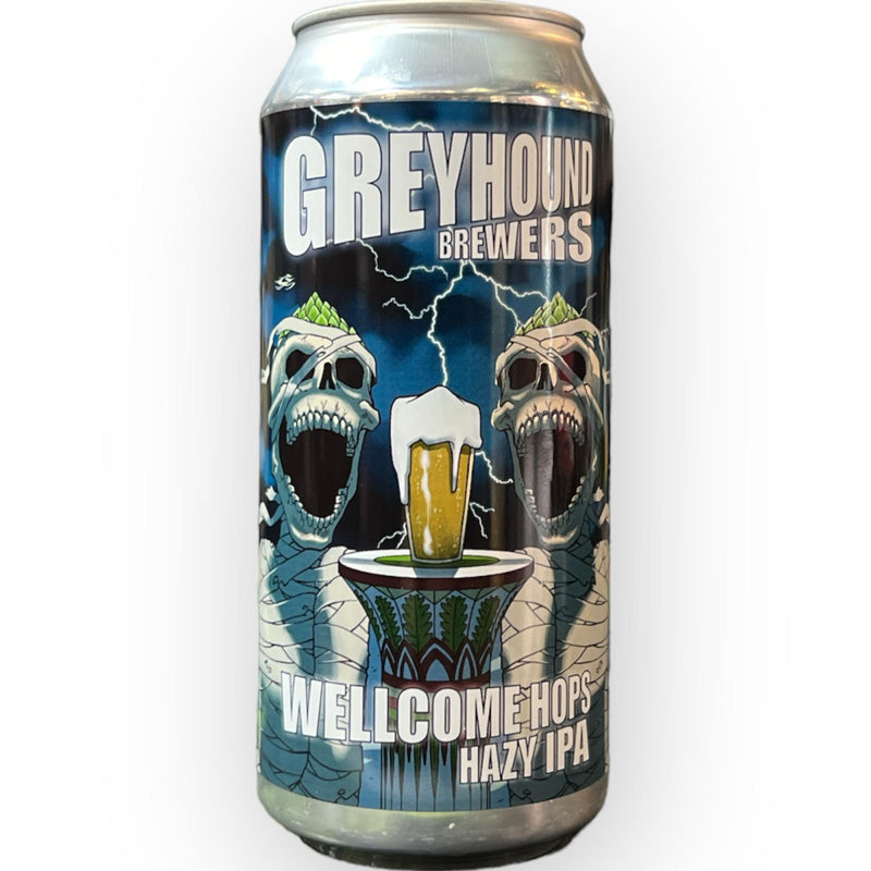 GREYHOUND WELLCOME HOPS HAZY IPA 440ml