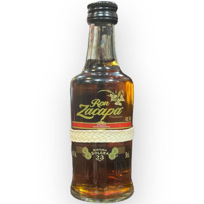 RON ZACAPA 23 AÑOS MINIATURA 5CL