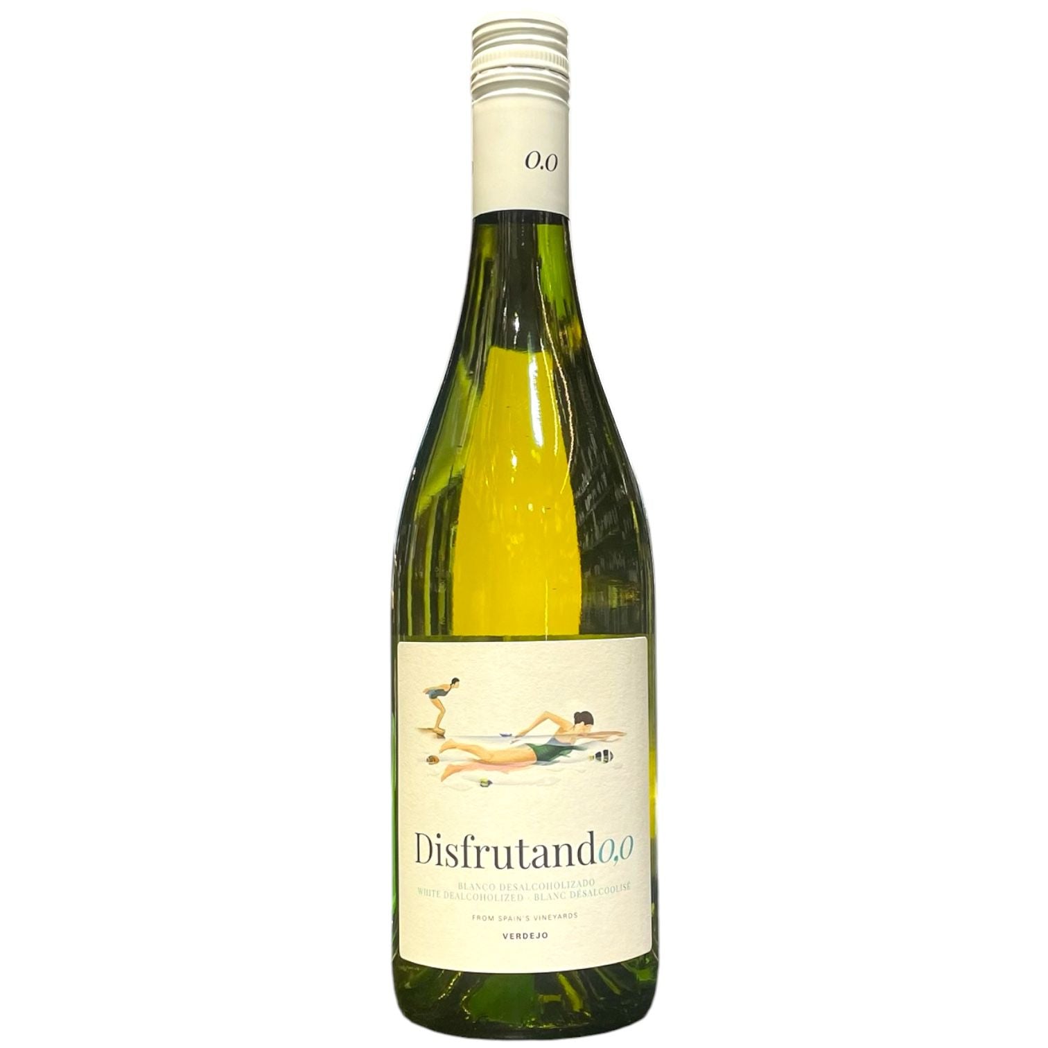 DISFRUTANDO 0.0 BLANCO SIN ALCOHOL 75CL
