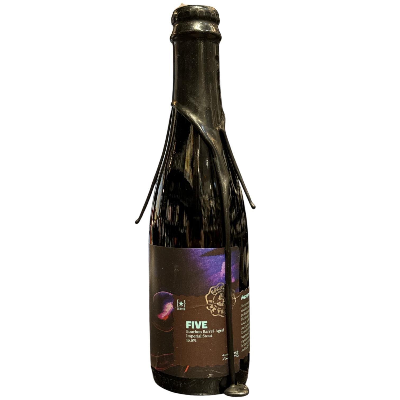 LERVIG RACKHOUSE FIVE BOURBON BARREL AGED IMPERIAL STOUT 37.5CL