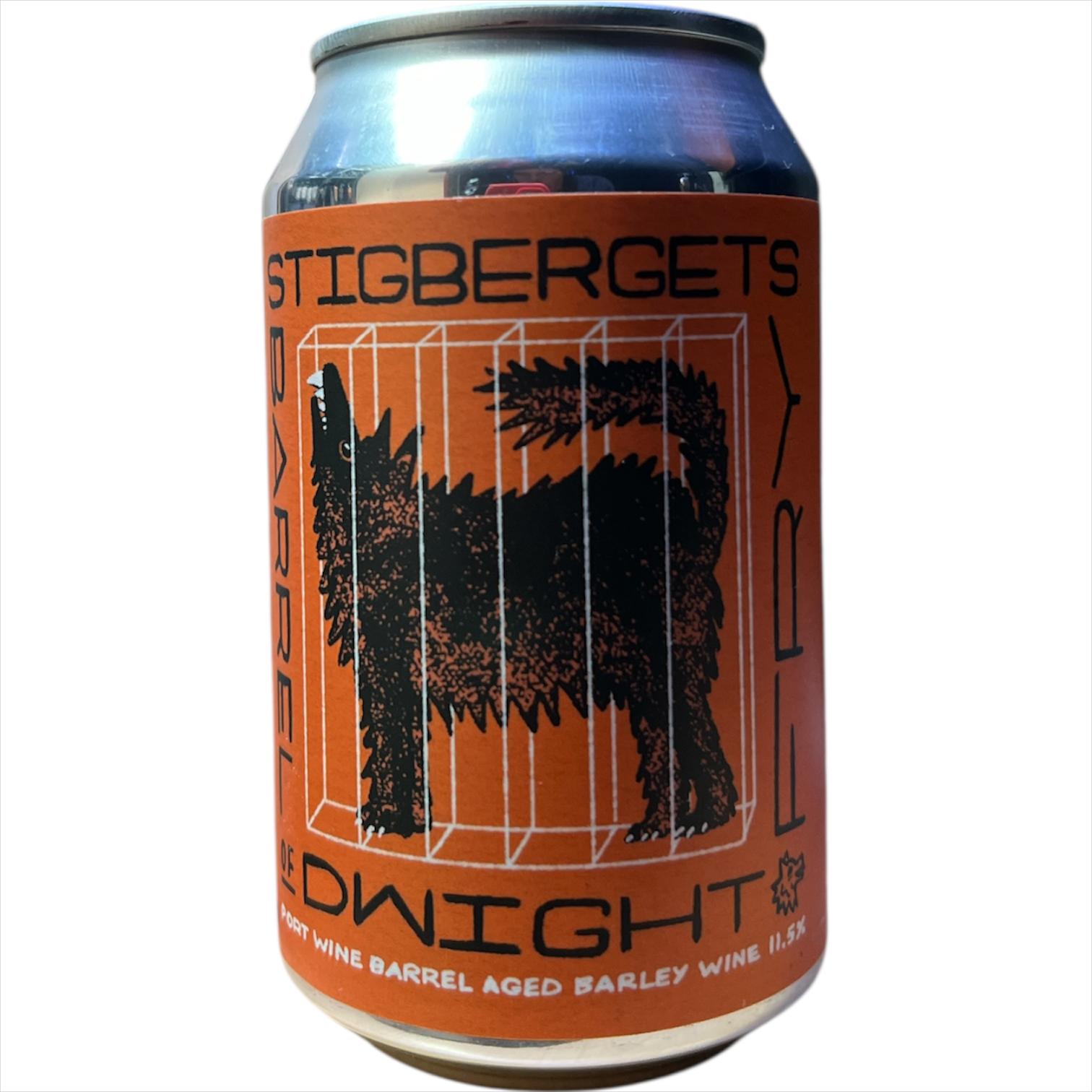 STIGBERGETS BARREL OF DWIGHT BARLEY WINE AGED IN PORT BARRELS 33CL