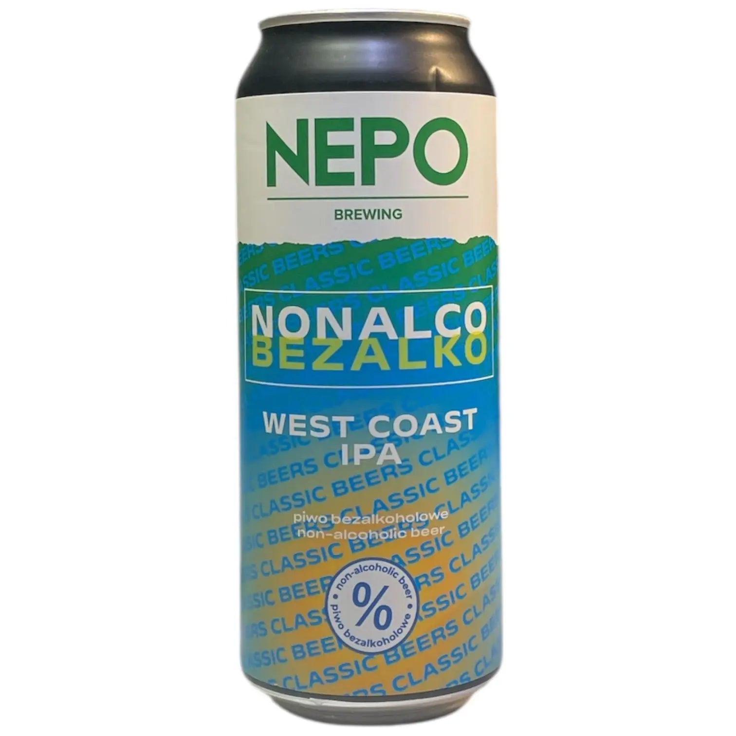 NEPO BEZALKO SIN ALCOHOL WEST COAST IPA 44CL