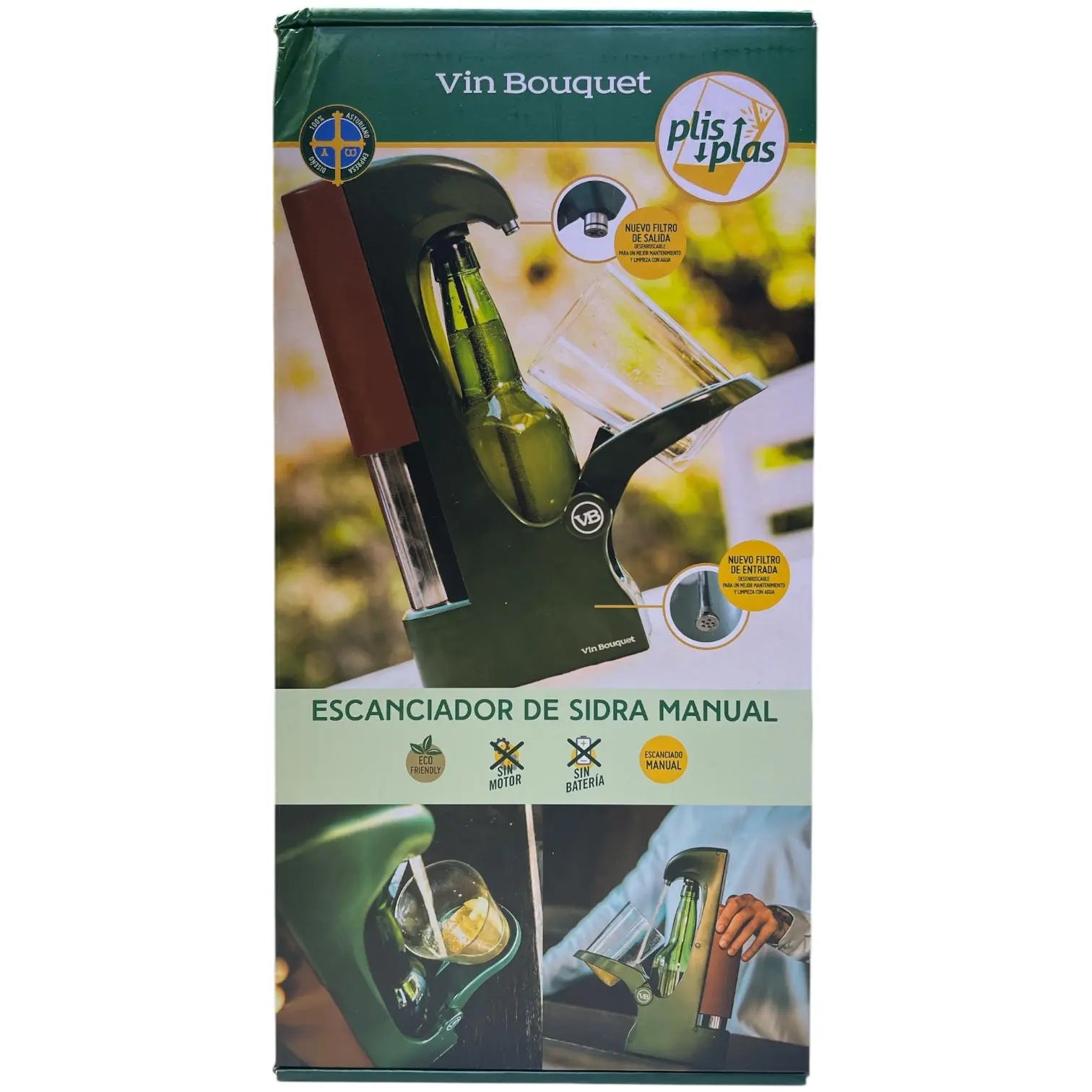 ESCANCIADOR DE SIDRA MANUAL "PLIS PLAS" FIA 682