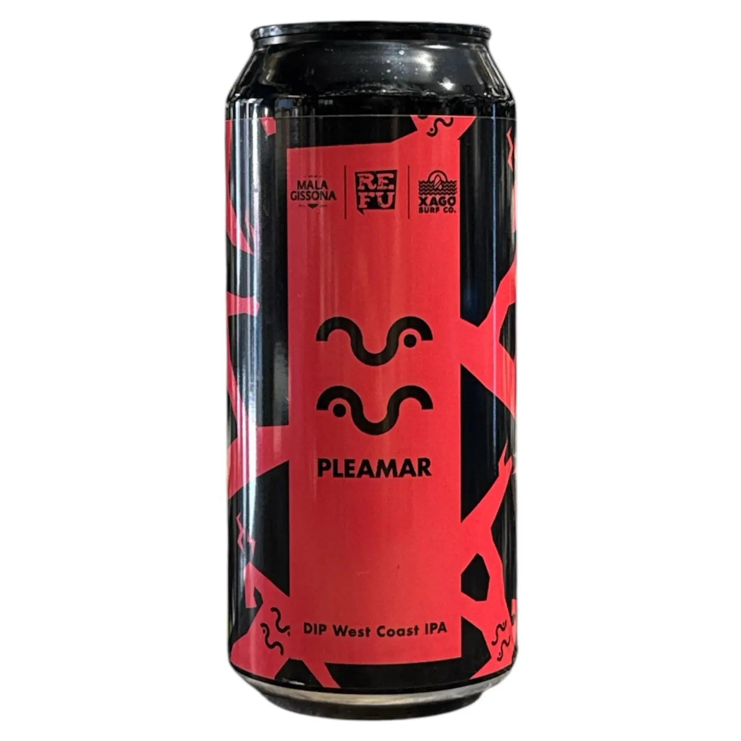 MALA GISSONA X REFU X XAGO SURF CO PLEAMAR DIP WEST COAST IPA 44CL