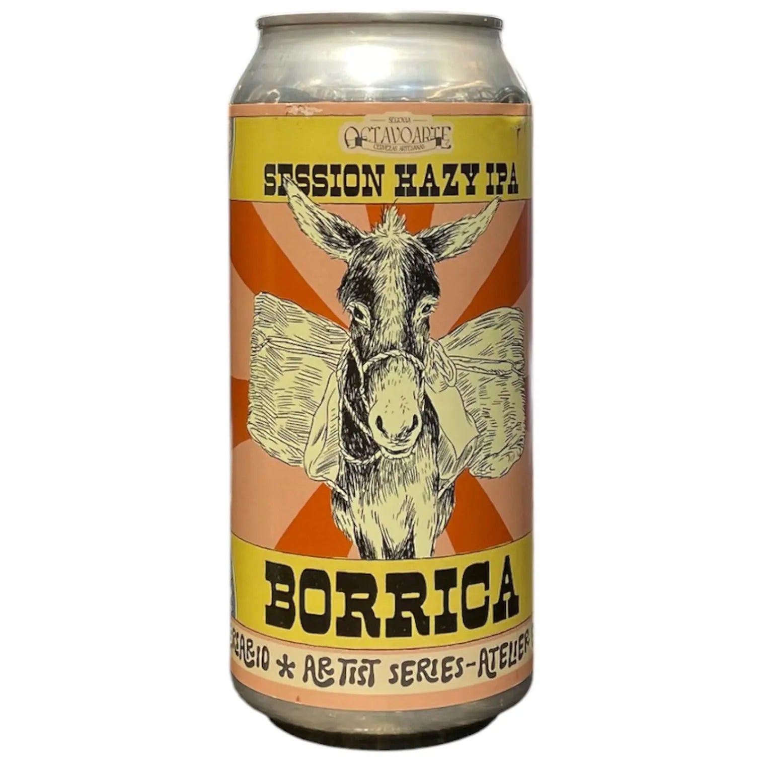 OCTAVO ARTE BORRICA SESSION HAZY IPA 44CL