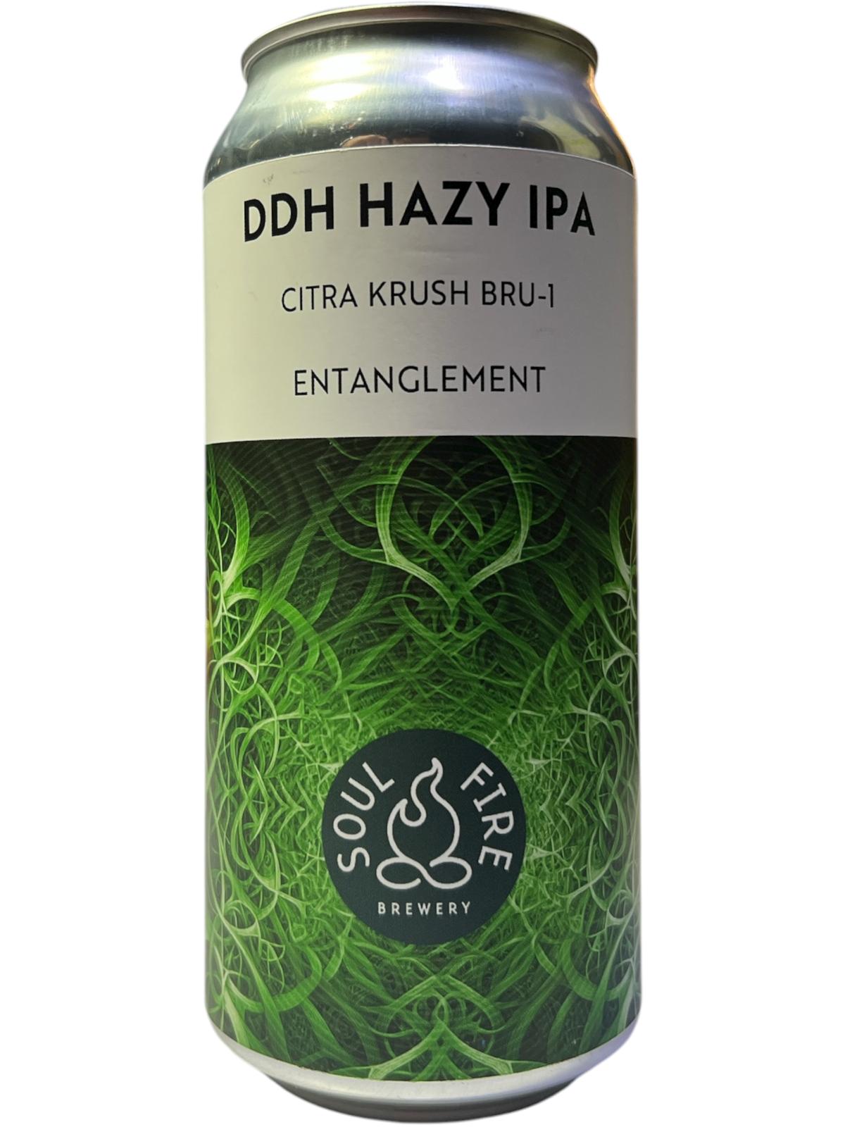 SOUL FIRE ENTANGLEMENT - DDH HAZY INDIAN PALE ALE  - 44CL