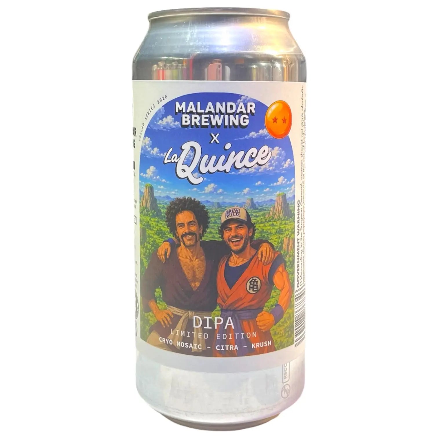 MALANDAR X LA QUINCE GOTAN DOBLE IPA 44CL