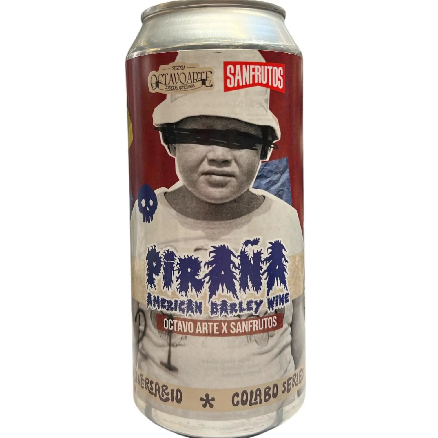 OCTAVOARTE x SANFRUTOS PIRAÑA AMERICAN BARLEY WINE 44CL